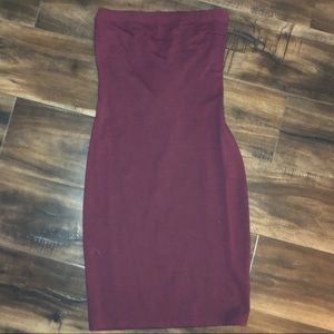 Strapless Bodycon Dress